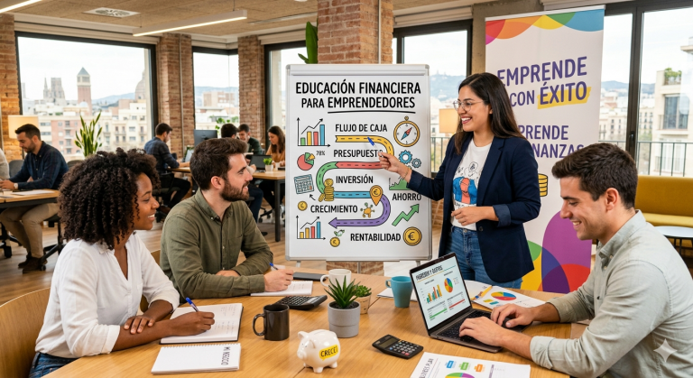 Educación financiera para emprendedores: cómo gestionar tu primer capital. CAMBIADA