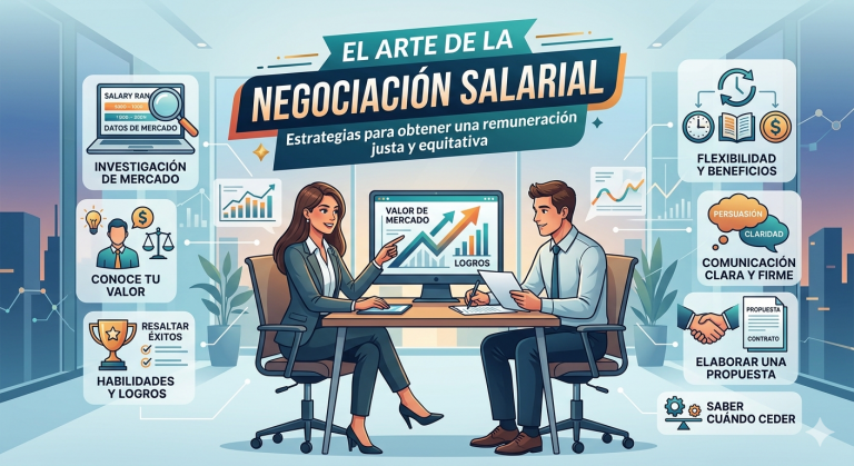 El arte de la negociación salarial: Estrategias para obtener una remuneración justa y equitativa